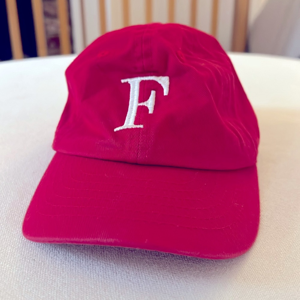 Toddler Hat Embroidered F